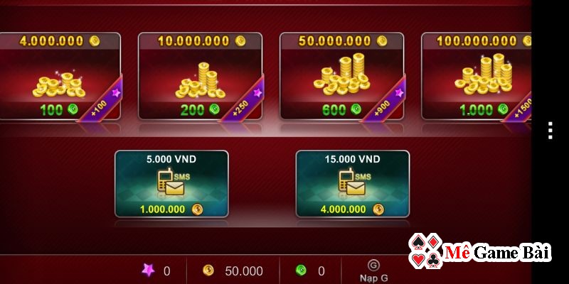 Cách nạp tiền và rút tiền tại game bài Zingplay