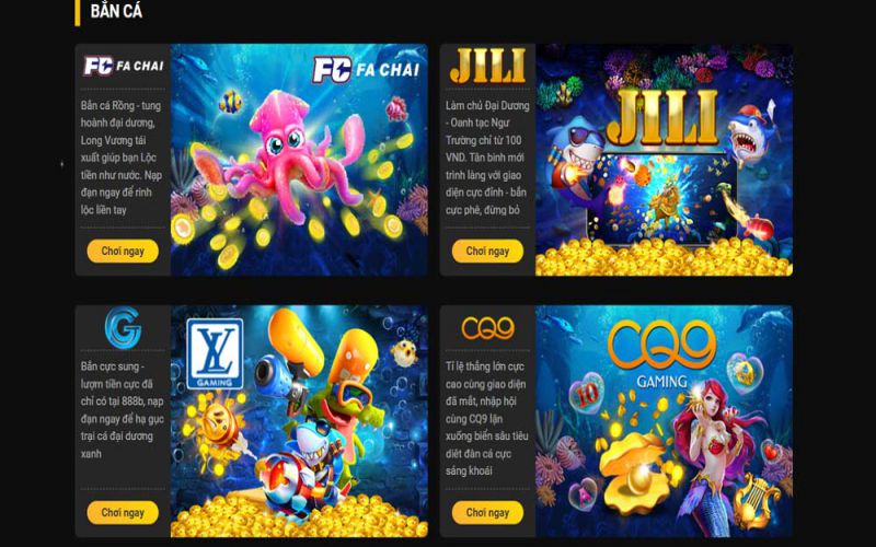 Đổi Thưởng bắn cá 888b casino siêu hấp dẫn đang đón chờ bạn