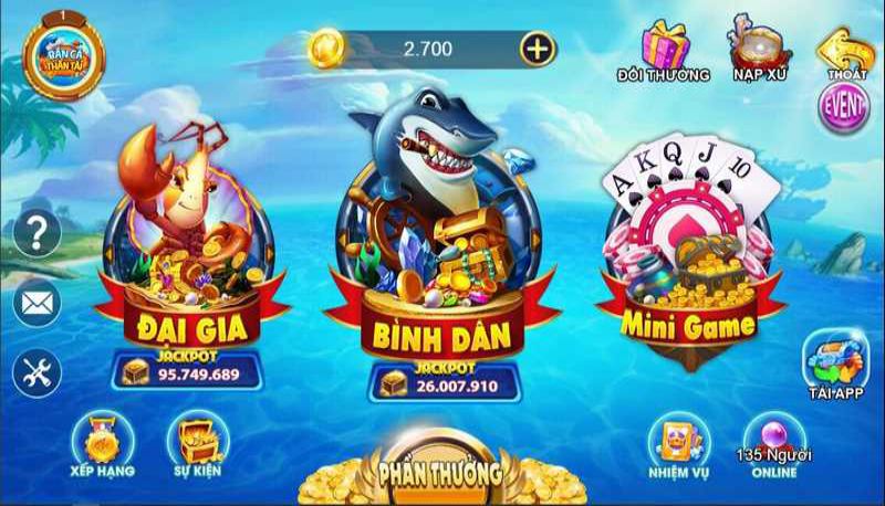 Bắn cá biển sâu - Tựa game mới Săn Cá Dưới Đại Dương Thẳm