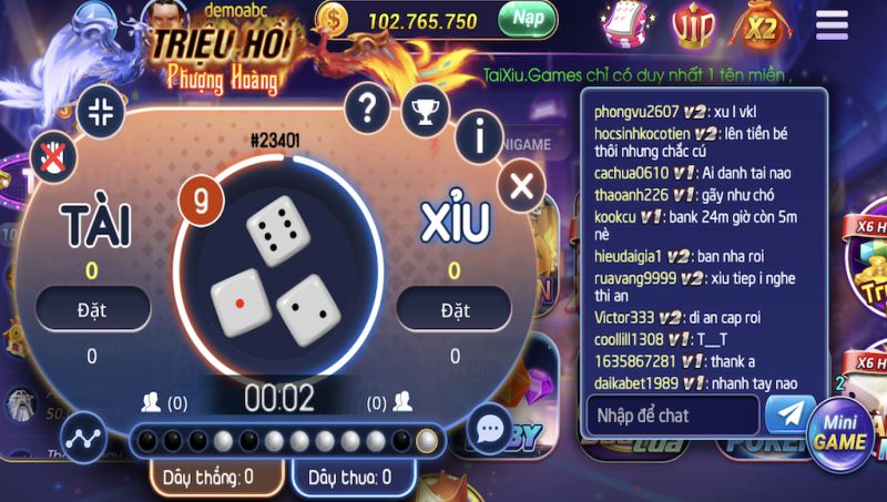 Mẹo chơi game bài tài xỉu dễ thắng mọi ván cược