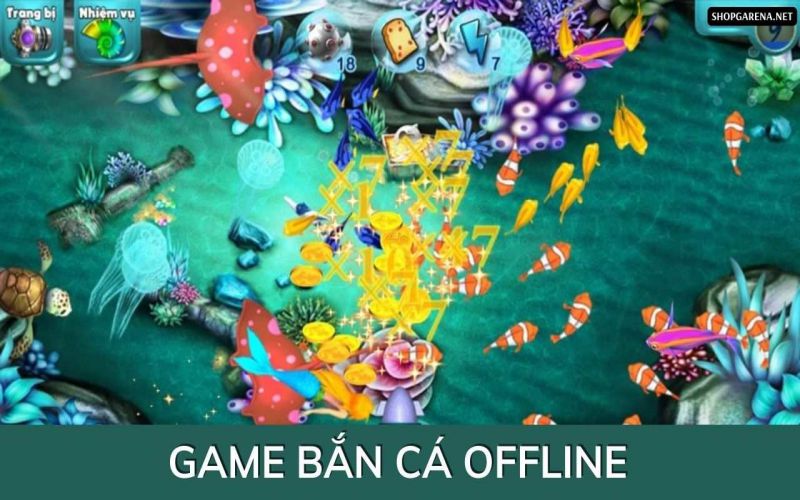 Săn game bắn cá pc siêu thú vị xả stress cực đỉnh