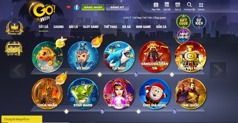 Gowin Bắn Cá - Sức Hút tựa game đam mê Khó Cưỡng!