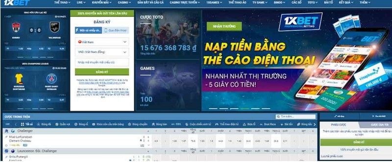 Hành Trình Tới Thế Giới Sòng Bạc 1xbet