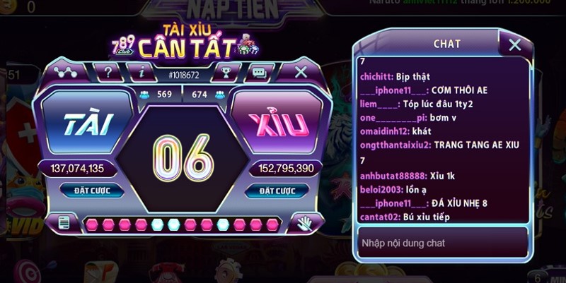 789 Game Tài Xỉu